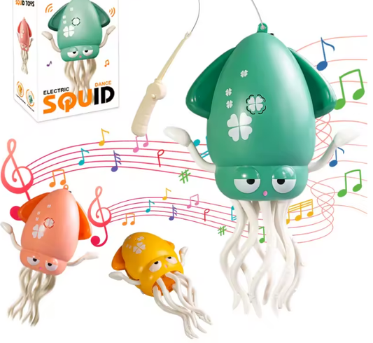 Işıklı ve Müzikli Dans Eden Ahtapot Oyuncak