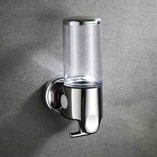 Soap Dispensers Shampoo Dispenser Hotel Bathroom Toilet Wall-Mounted Shampoo Shower Gel Press Box Soap Pump Barrel Hand Liquid