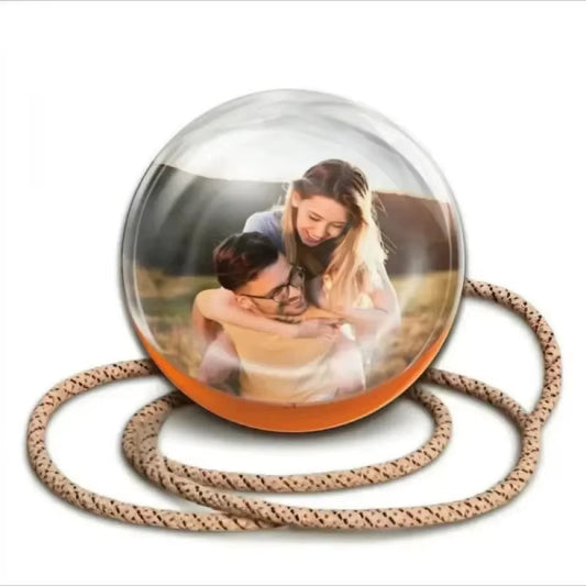 New 3D Video Player Glass Ball DIY Art Glass Ball Lamp Spherical Pixel Display 360° Surround Sound Video and Sound Game Screen